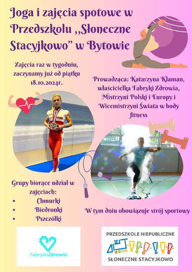 Zajęcia sportowe dla dzieci w przedszkolu